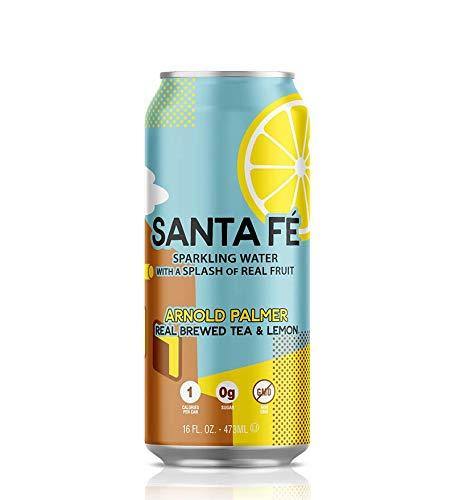 Arizona Santa Fe Sparkling Water, Arnold Palmer, 16oz (Pack of 12)