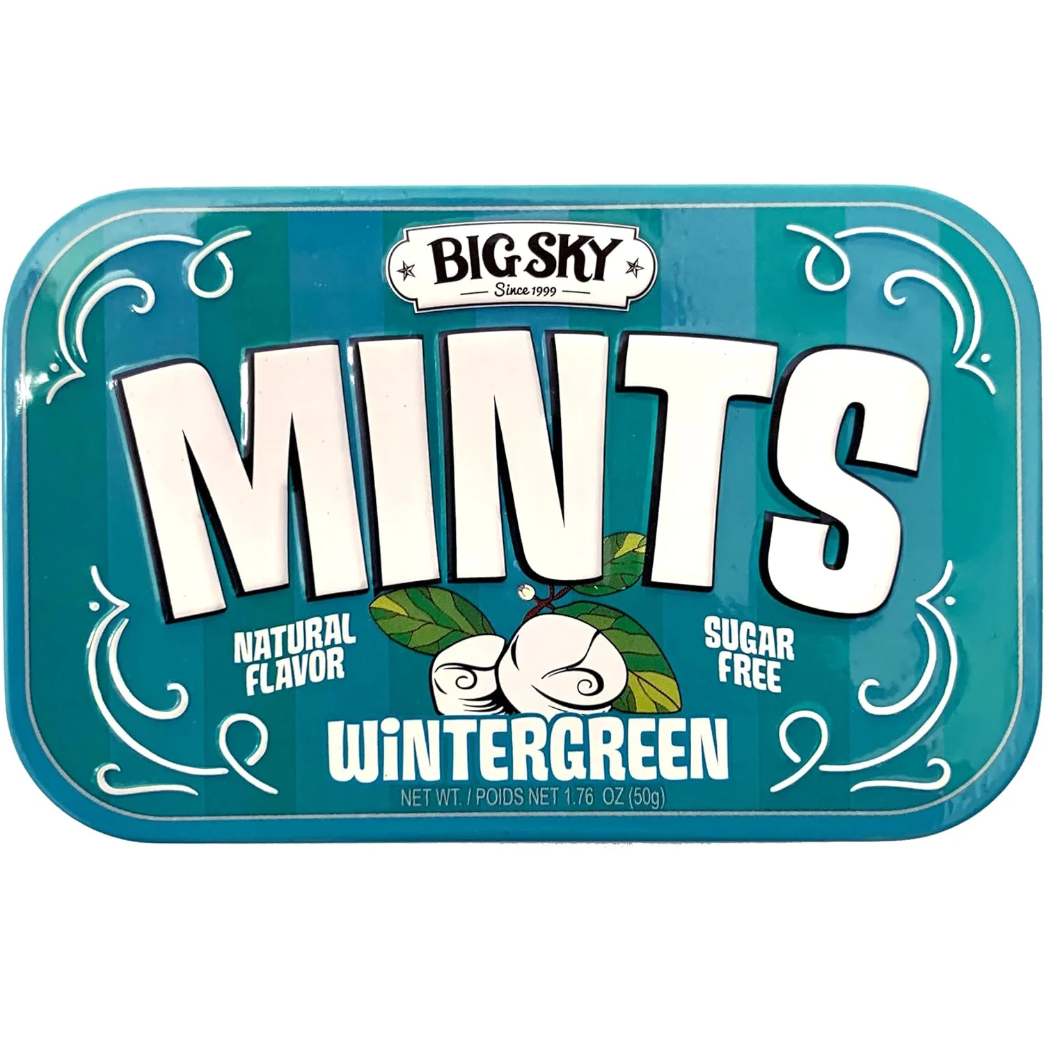 Big Sky Sugar Free Mints, Wintergreen, 1.76oz (Pack of 6) - Image 2