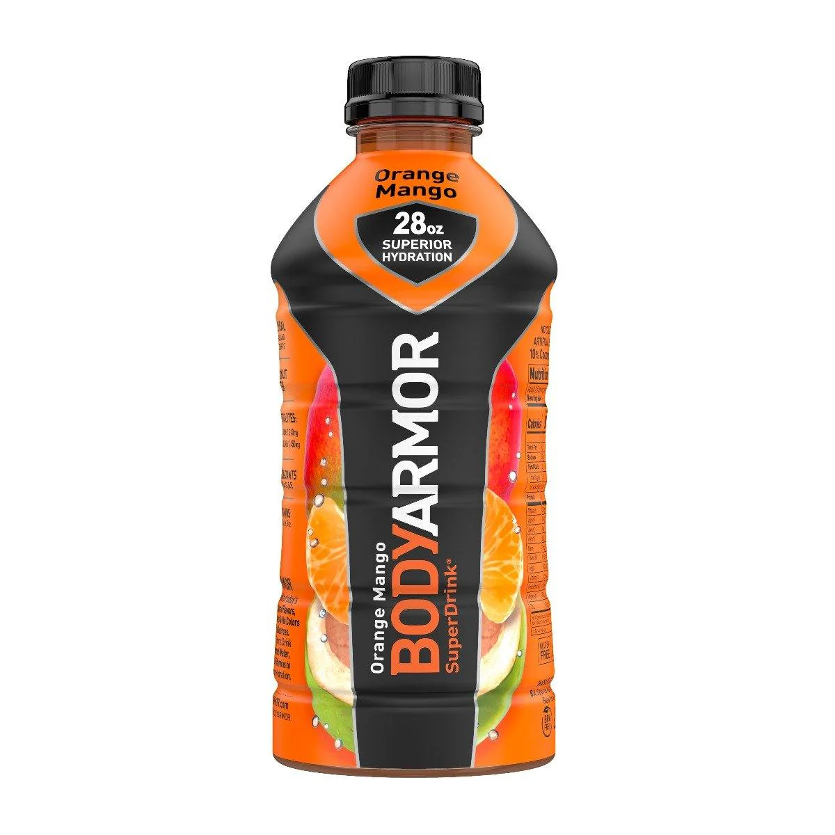 BodyArmor Electrolyte SuperDrink, Orange Mango, 28 Oz (Pack of 12)