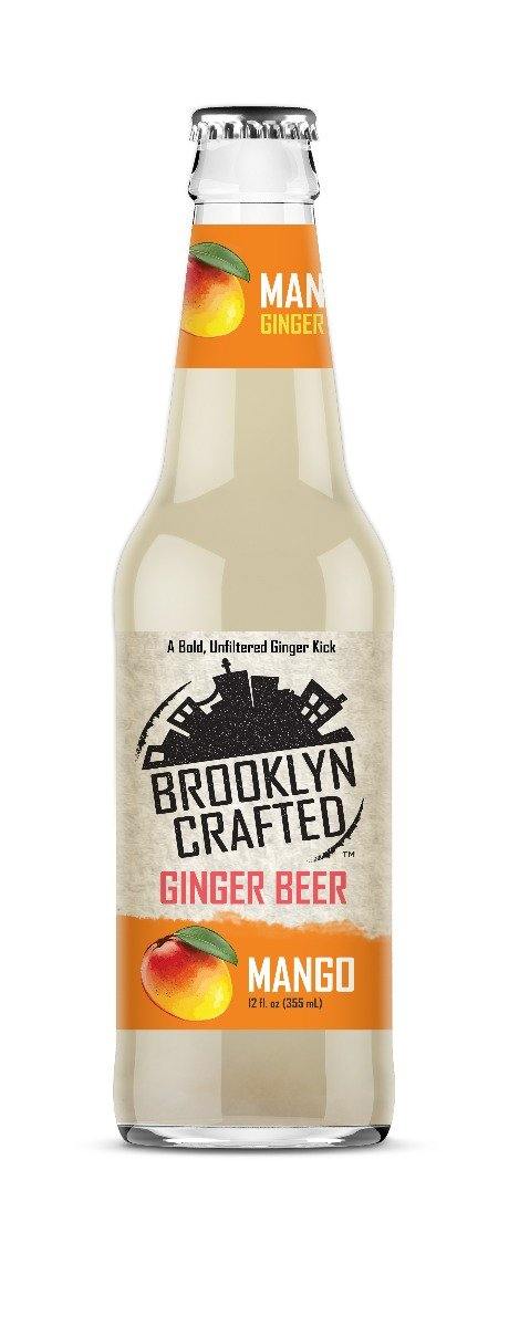 Brooklyn Crafted Mango Ginger Beer 12 oz (Pack of 12)
