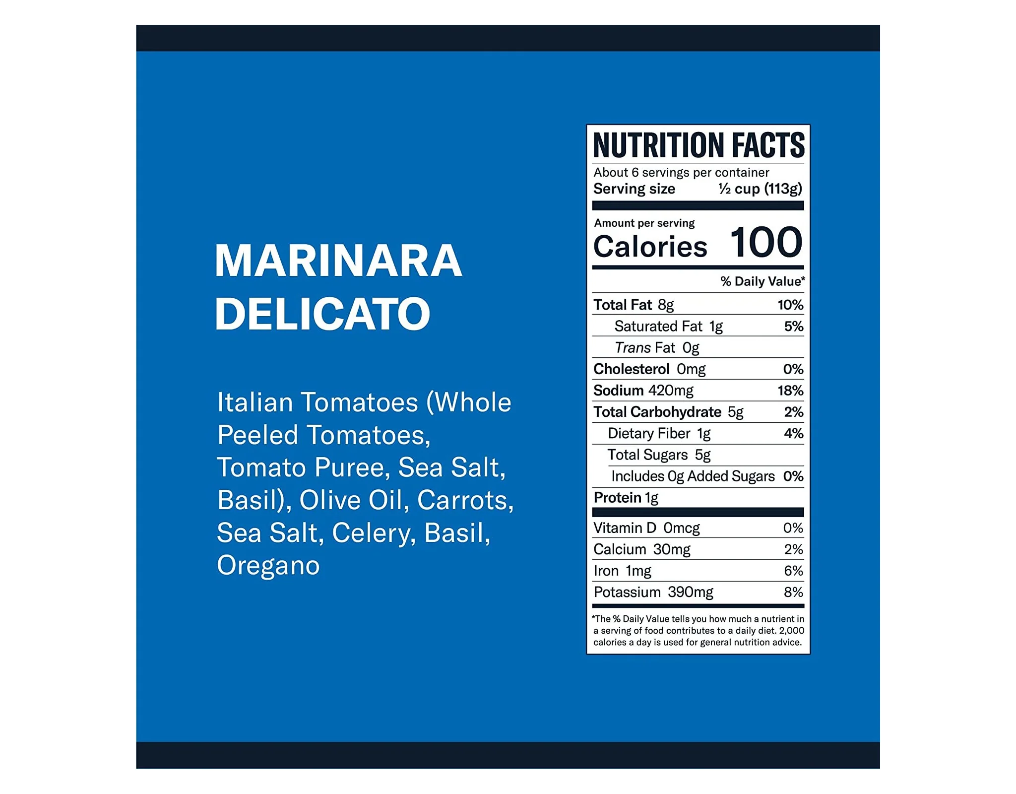 Carbone Pasta Sauce, 6 Flavor Variety Pack, 24oz (Pack of 6) - Image 9
