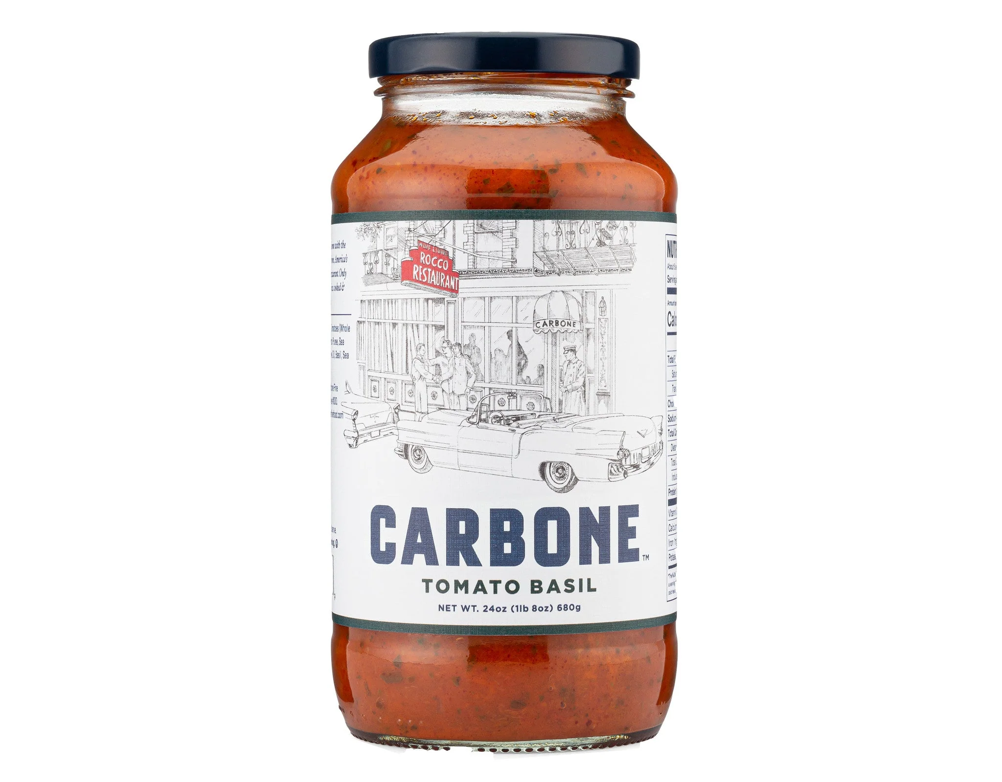 Carbone Pasta Sauce, 5 Flavor Variety Pack, 24oz (Pack of 6) - Image 4