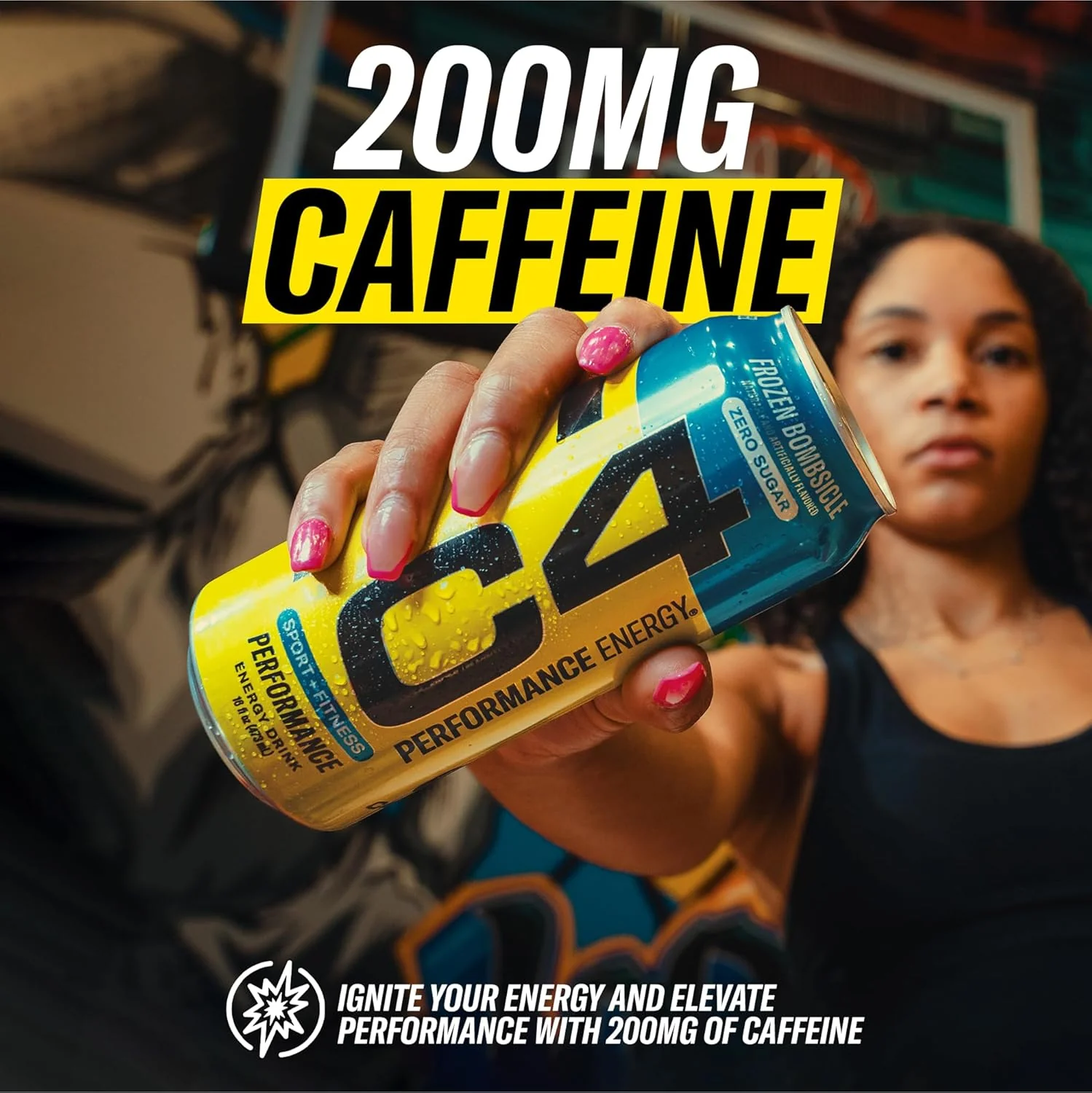Cellucor C4 Performance Zero Sugar Energy Drink, Orange Slice, 16oz (Pack of 12) - Image 5