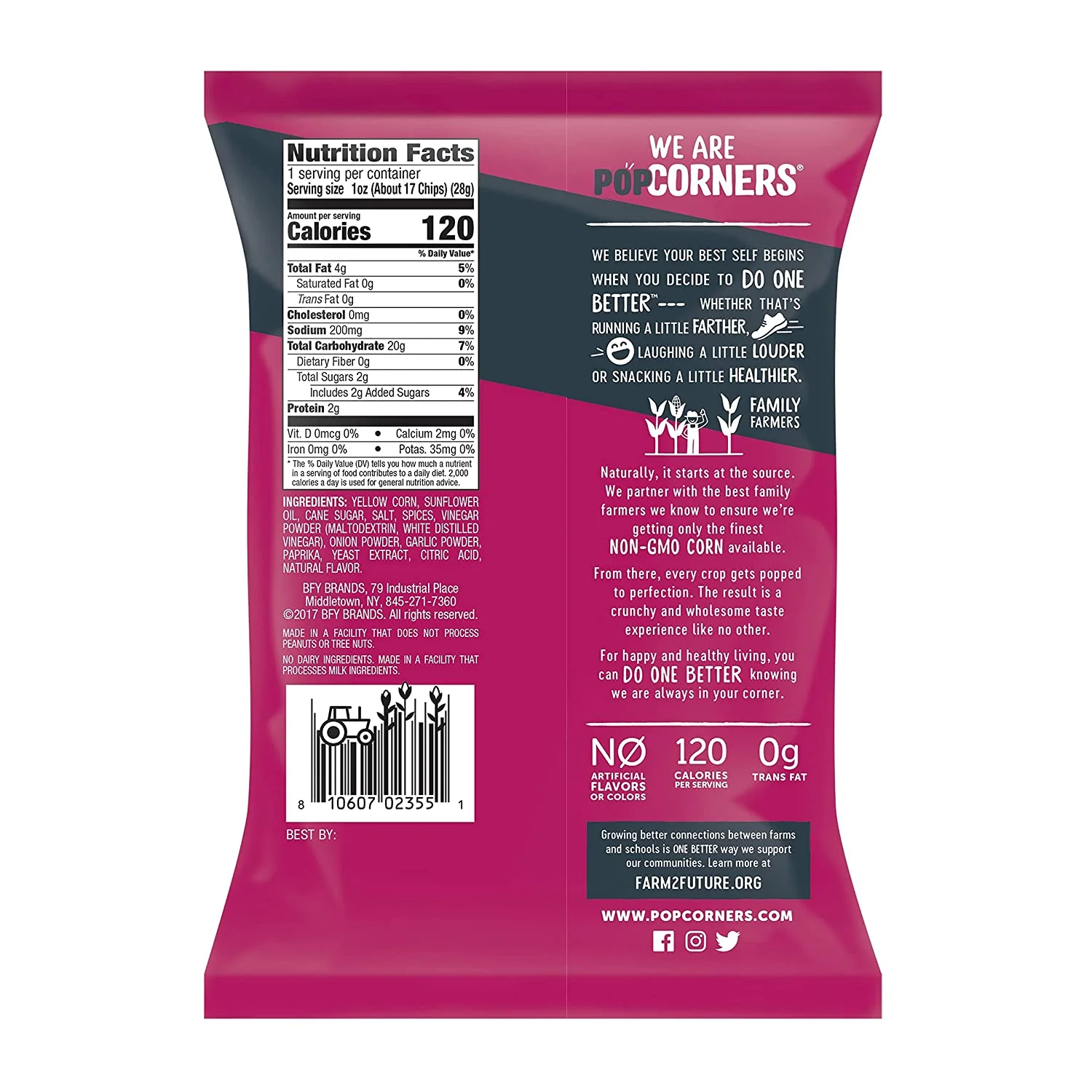 Popcorners Chips, Sweet Chili, 1oz (Pack of 40) - Image 2