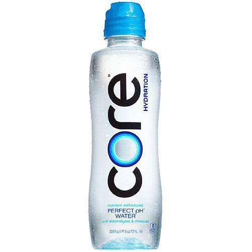 Core Hydration Natural Nutrient Enhanced Water 23.9 oz Plastic Bottles Sport Cap (24 Pack)