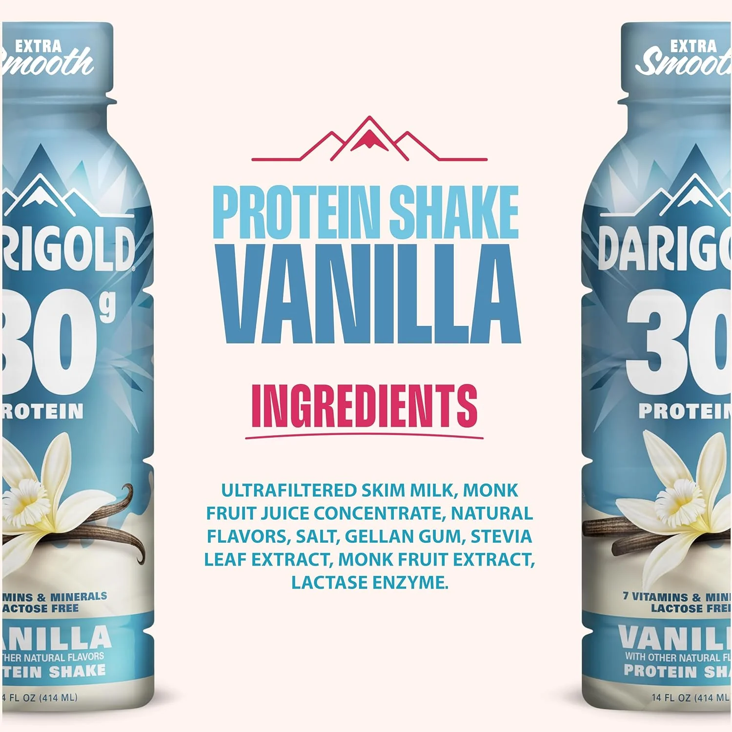 Darigold Ready to Drink 30g Protein Shake, Vanilla, 14oz (Pack of 12) - Image 4