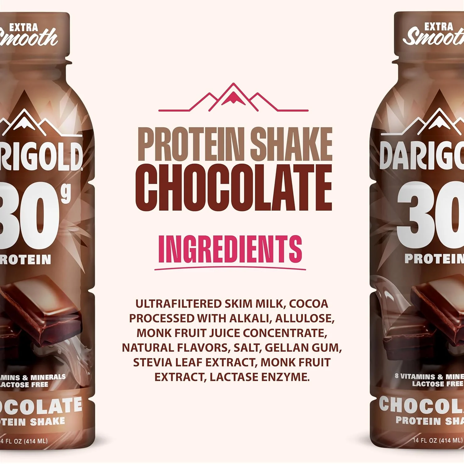 Darigold Ready to Drink 30g Protein Shake, Chocolate, 14oz (Pack of 12) - Image 4