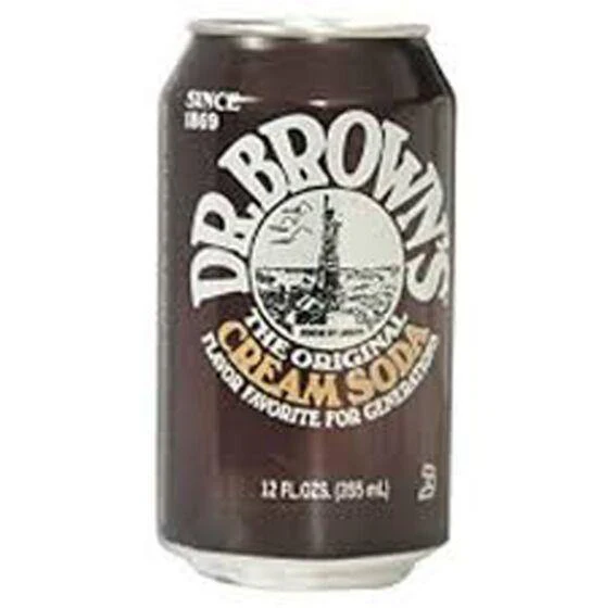 Dr. Browns Soda, Cream, 12oz (Pack of 12)