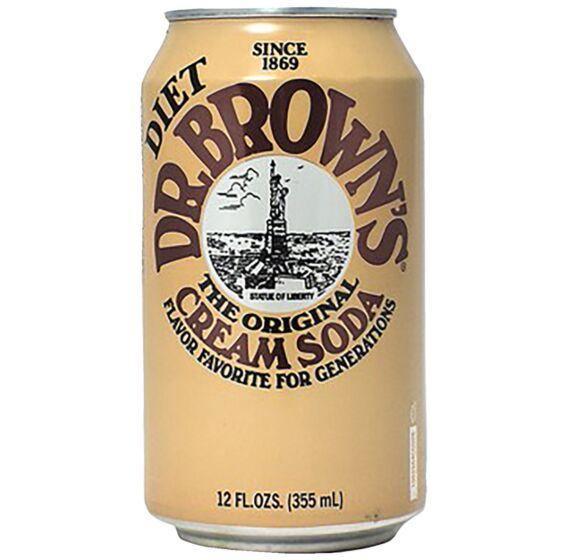 Dr. Browns Soda, DIET Cream, 12oz - Multi Pack