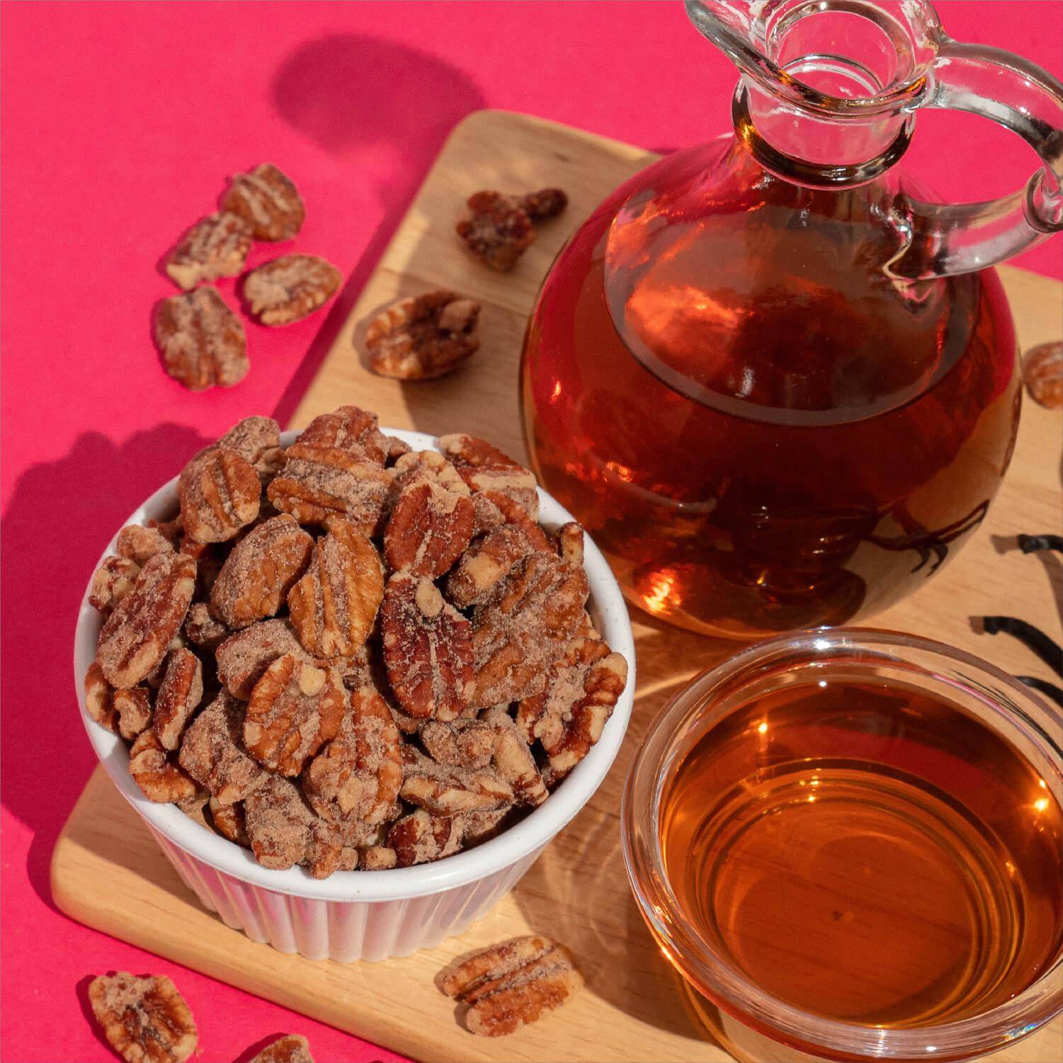 Earthside Farms Nuts, Maple Cinnamon Pecans, 4oz (Pack of 10) - Image 5