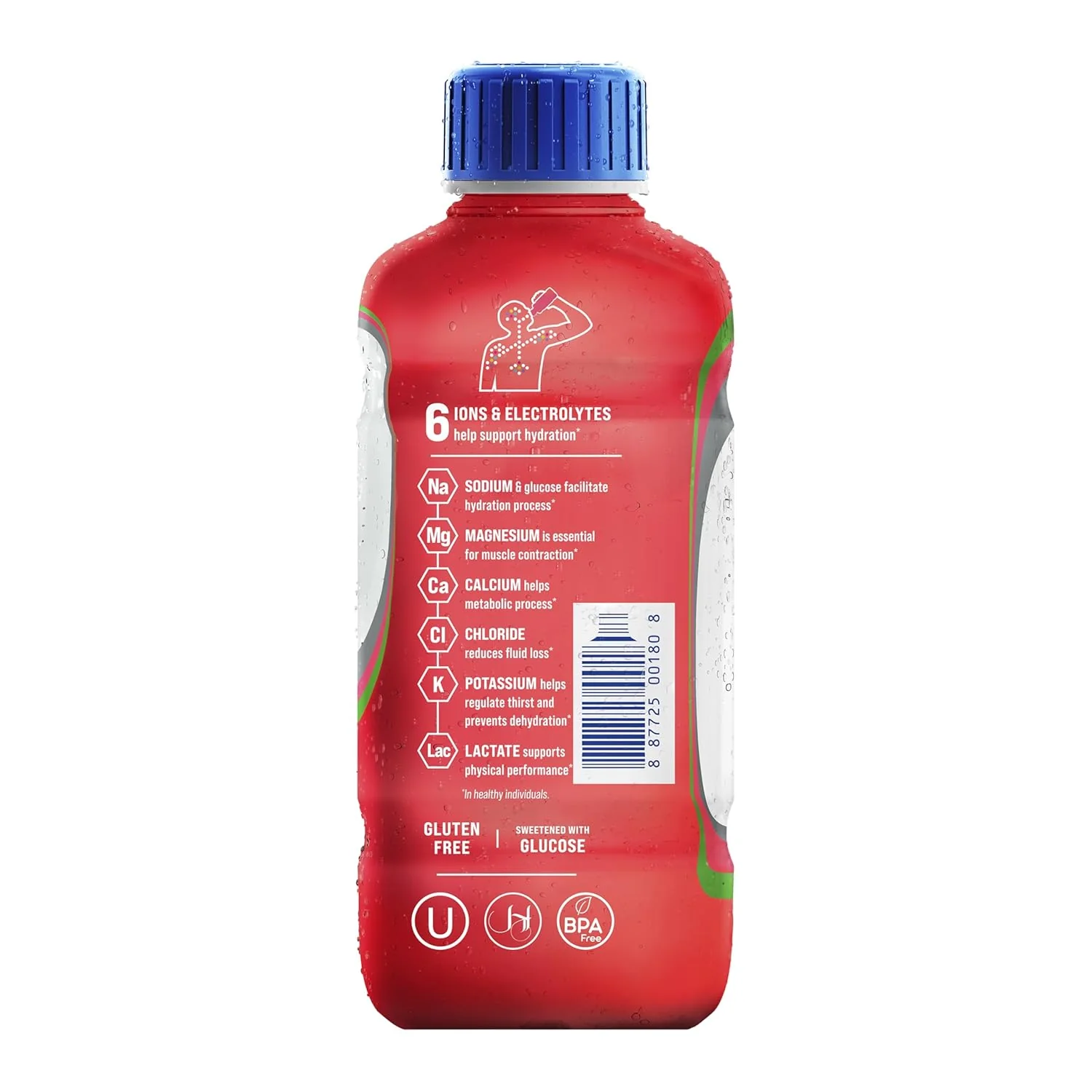 Electrolit Electrolyte Hydration Beverage, Watermelon Lime, 21oz (Pack of 12) - Image 5