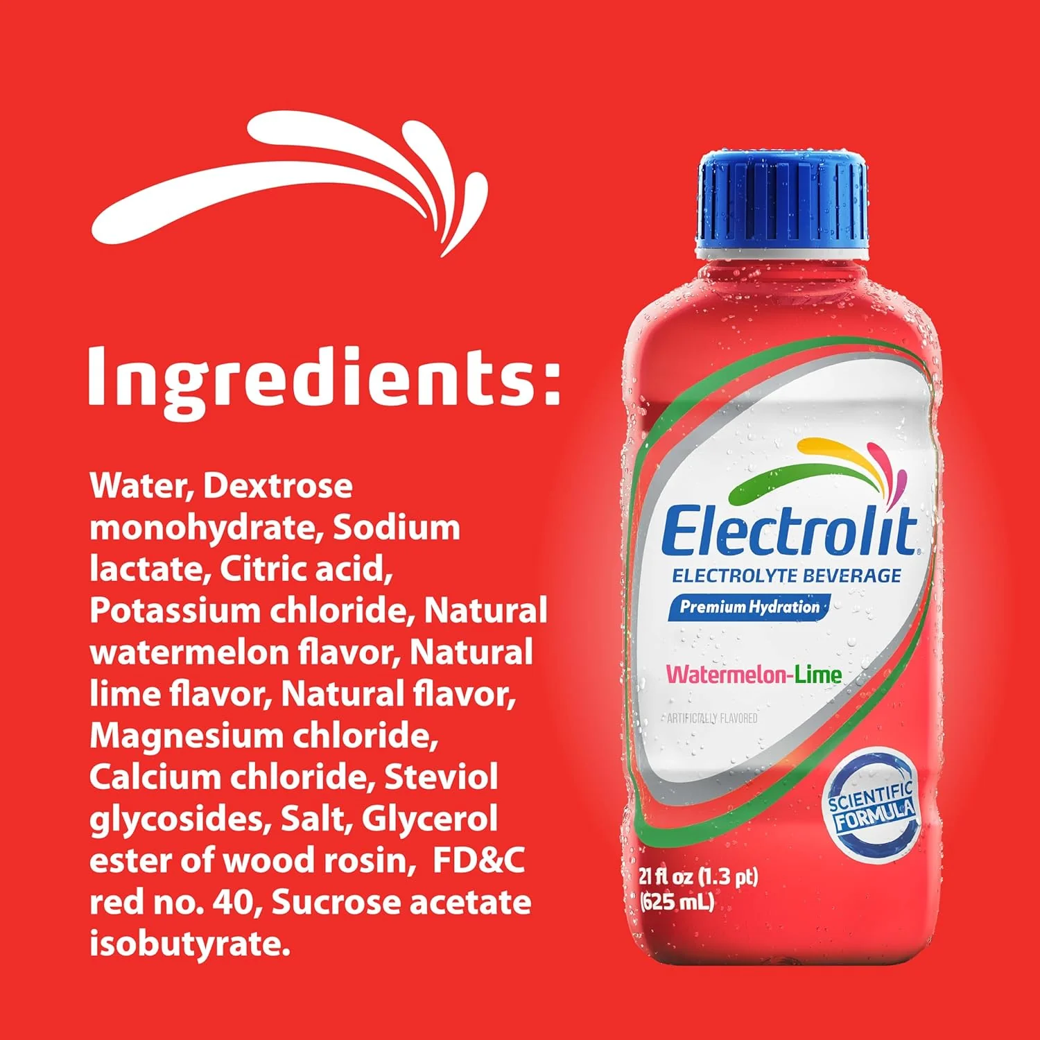 Electrolit Electrolyte Hydration Beverage, Watermelon Lime, 21oz (Pack of 12) - Image 7
