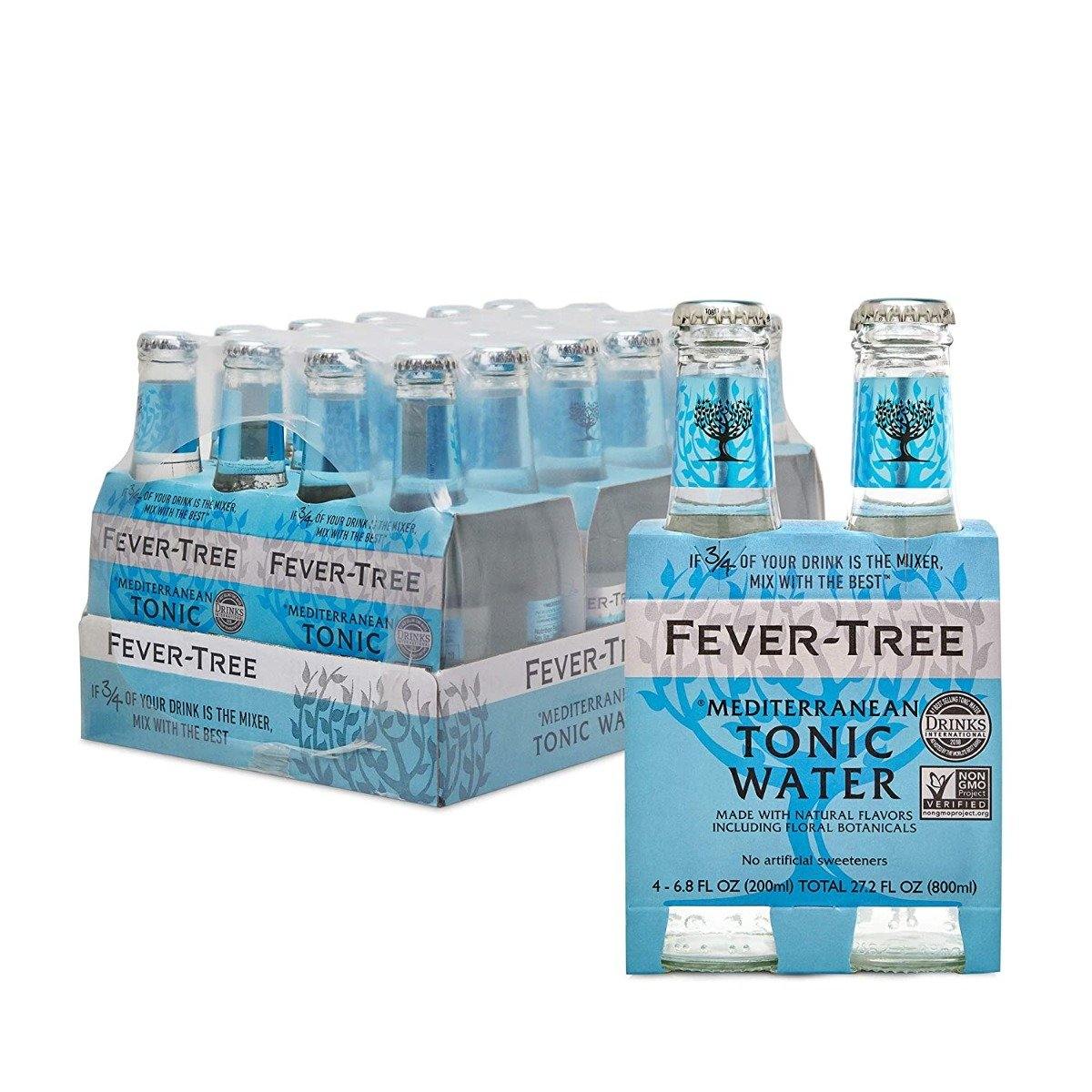 Fever Tree Mediterranean Tonic Water 6.8oz (Pack of 24)