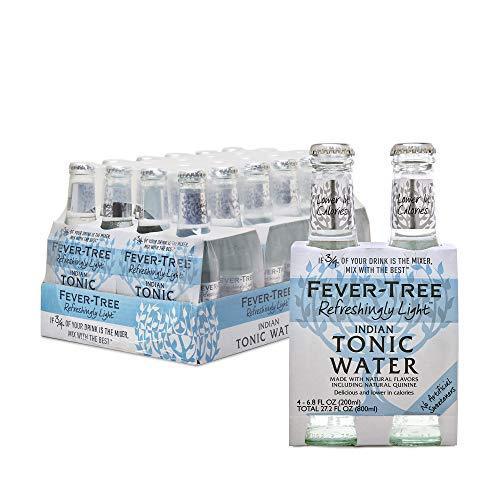 Fever Tree Refreshingly Light Indian Tonic Water, 6.8oz (Pack of 24)