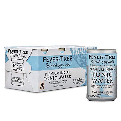 Fever-Tree Refreshingly Light Tonic Water, 5.07oz (Pack of 24)