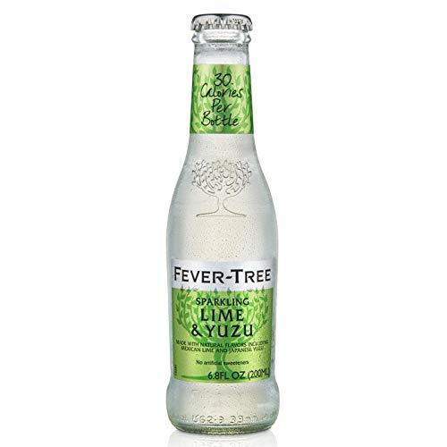 Fever Tree Sparkling Lime & Yuzu, 6.8oz (Pack of 24)