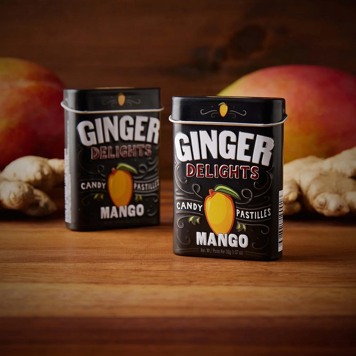 Ginger Delights Candy, Mango, 1.07oz (Pack of 12) - Image 4