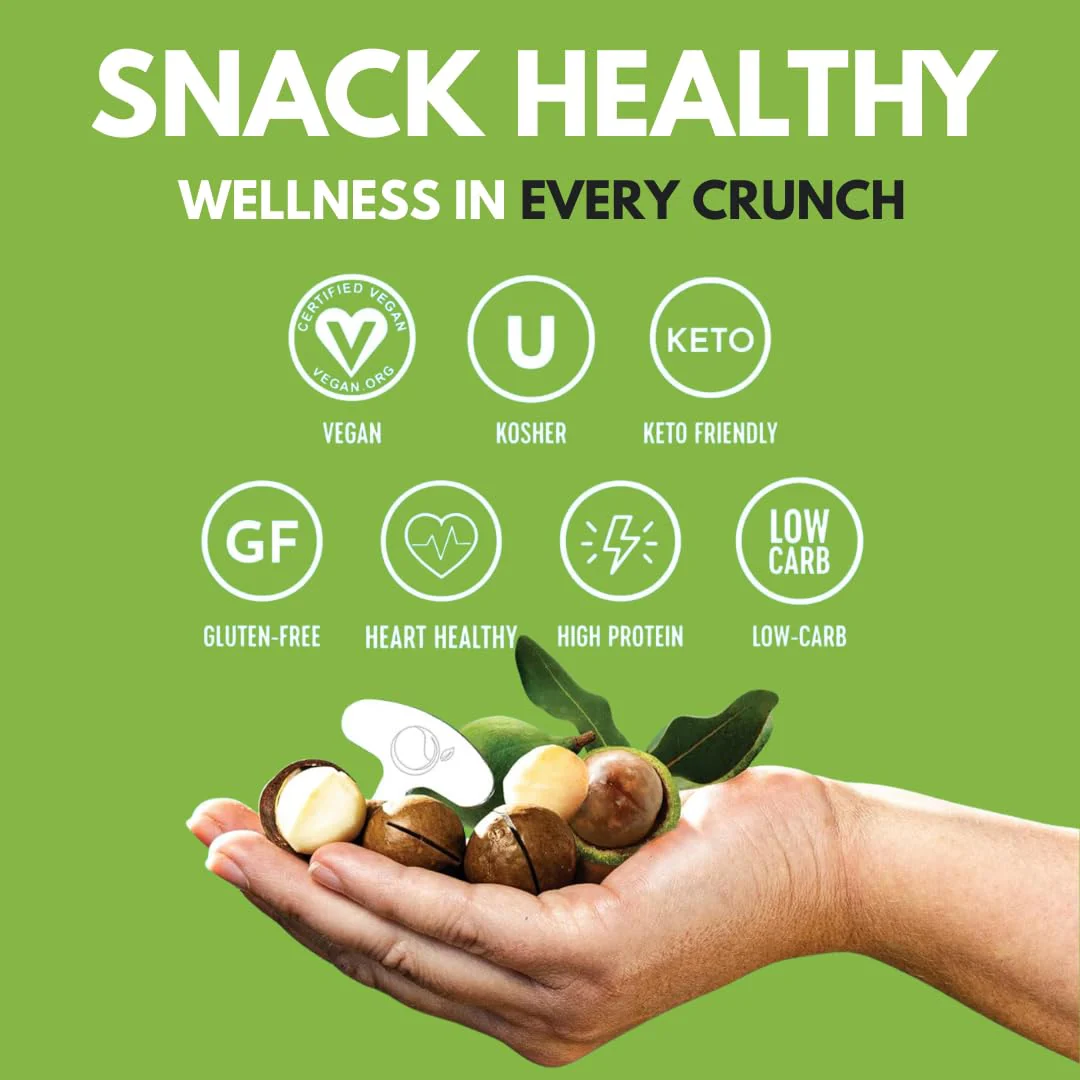 Golden Crunch Australian Macadamia Nuts, Coconut Pandan, 7.9oz - Multi-Pack - Image 3
