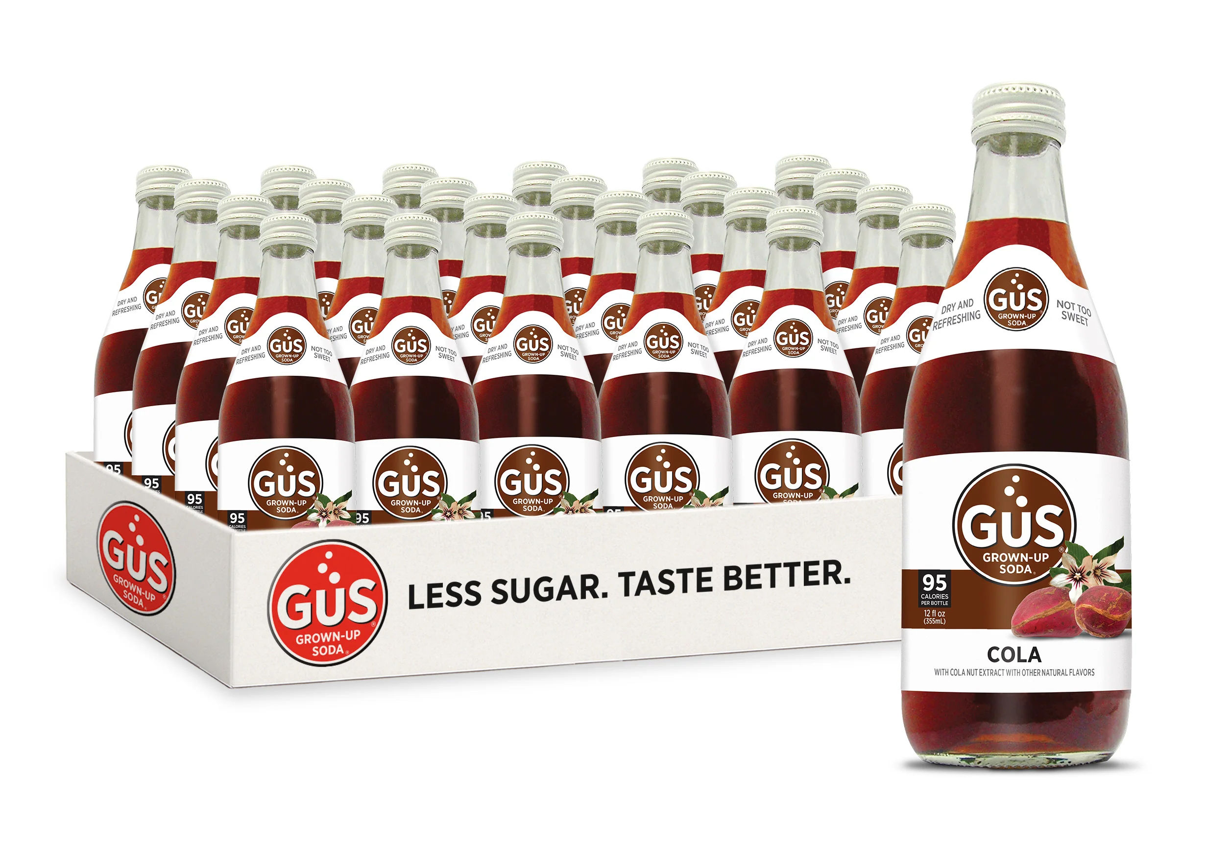GuS Soda Cola 12 oz - Multi Pack - Image 3