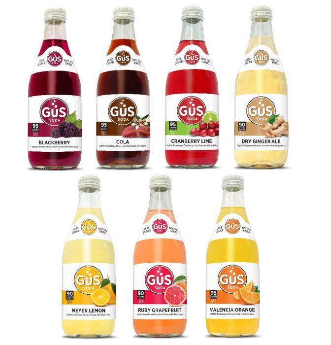 GuS Soda Select Your Favorite Flavors, 12 Oz Bottle Mix & Match Custom Pack of 24