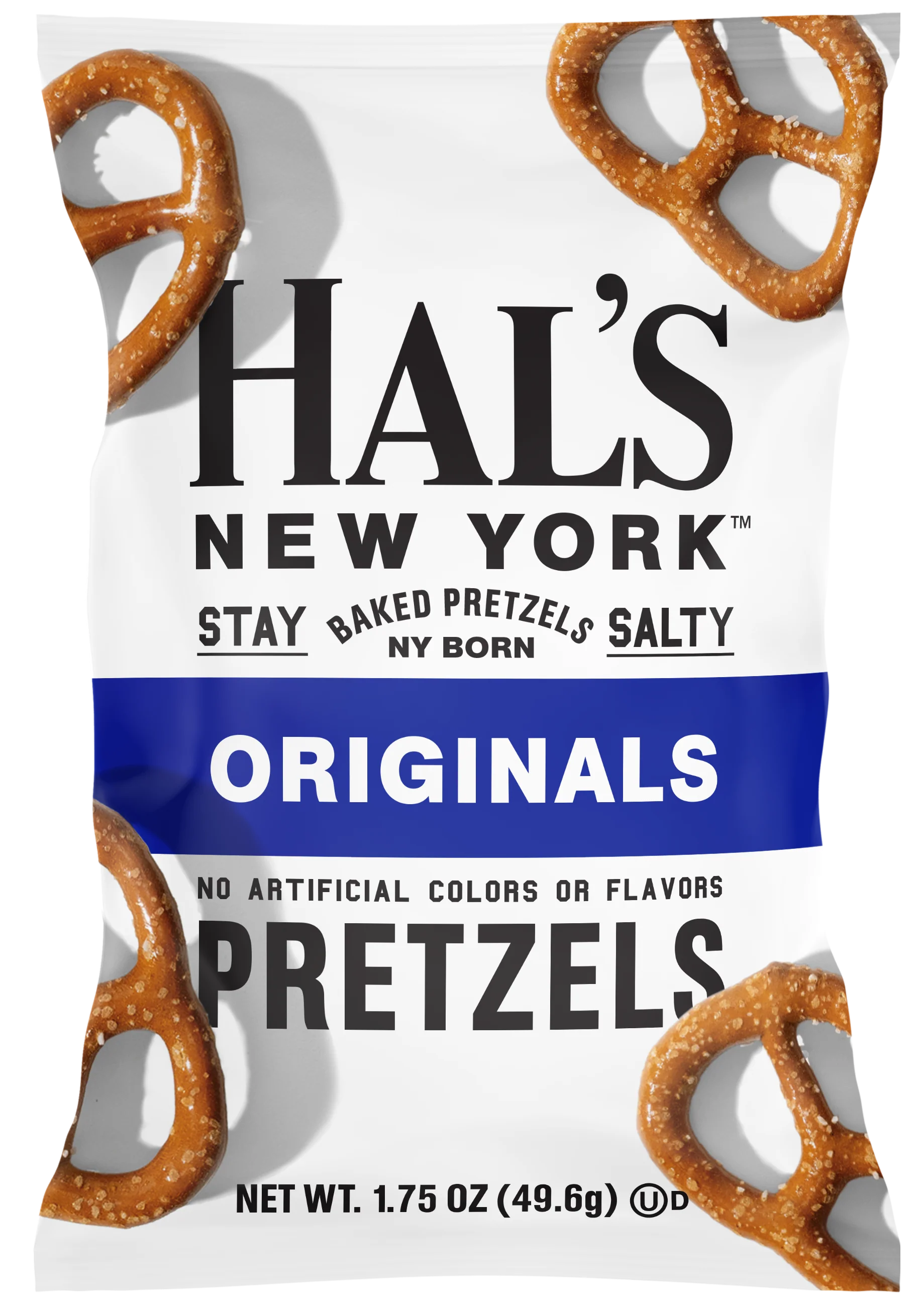Hal's New York Baked Pretzels 2oz ORIGINALS