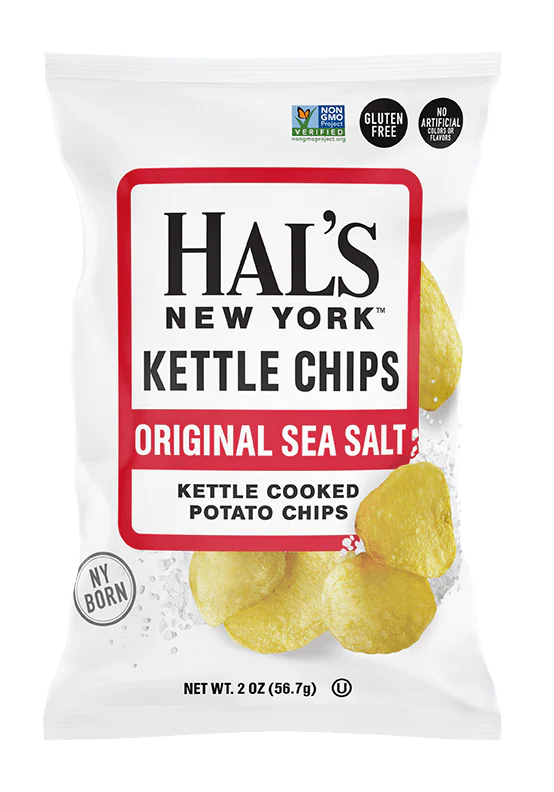 Hal's New York Potato Chips 2oz SEA SALT