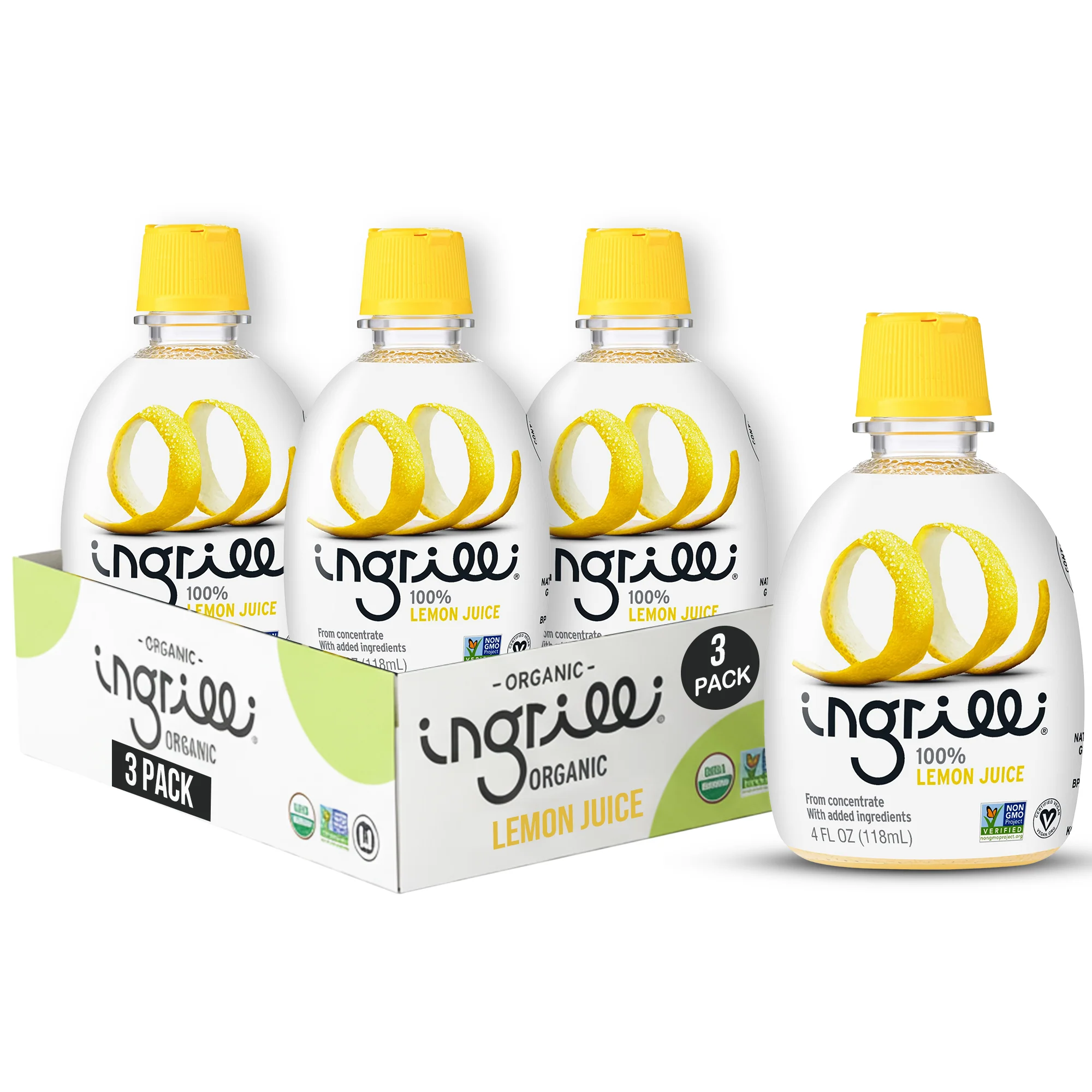 Ingrilli 100% Lemon Juice (from concentrate), 4 Fl Oz - Multi Pack - Image 3