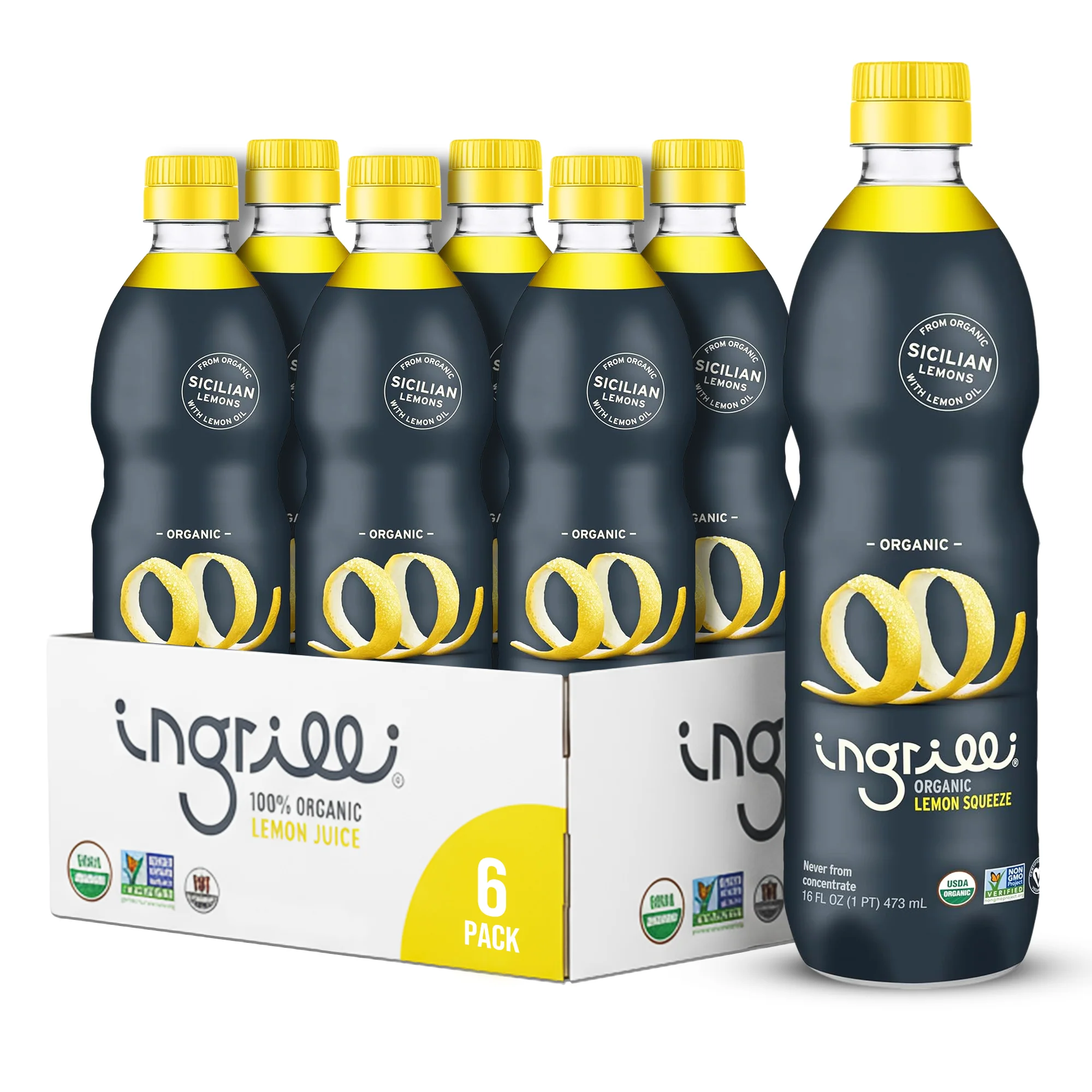 Ingrilli Organic Lemon Squeeze, 16 Fl Oz - Multi Pack - Image 4