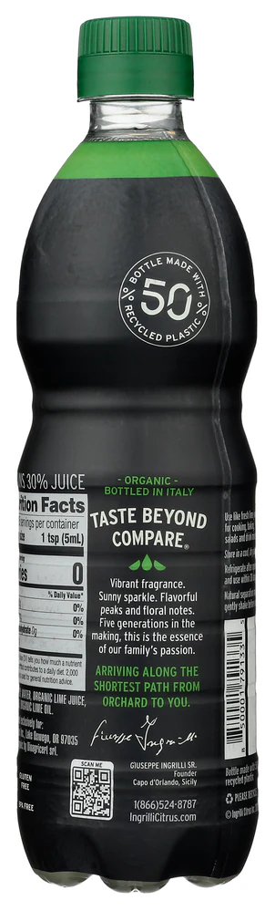 Ingrilli Organic Lime Squeeze, 16 Fl Oz - Multi Pack EXPIRES MARCH 2026 - Image 3