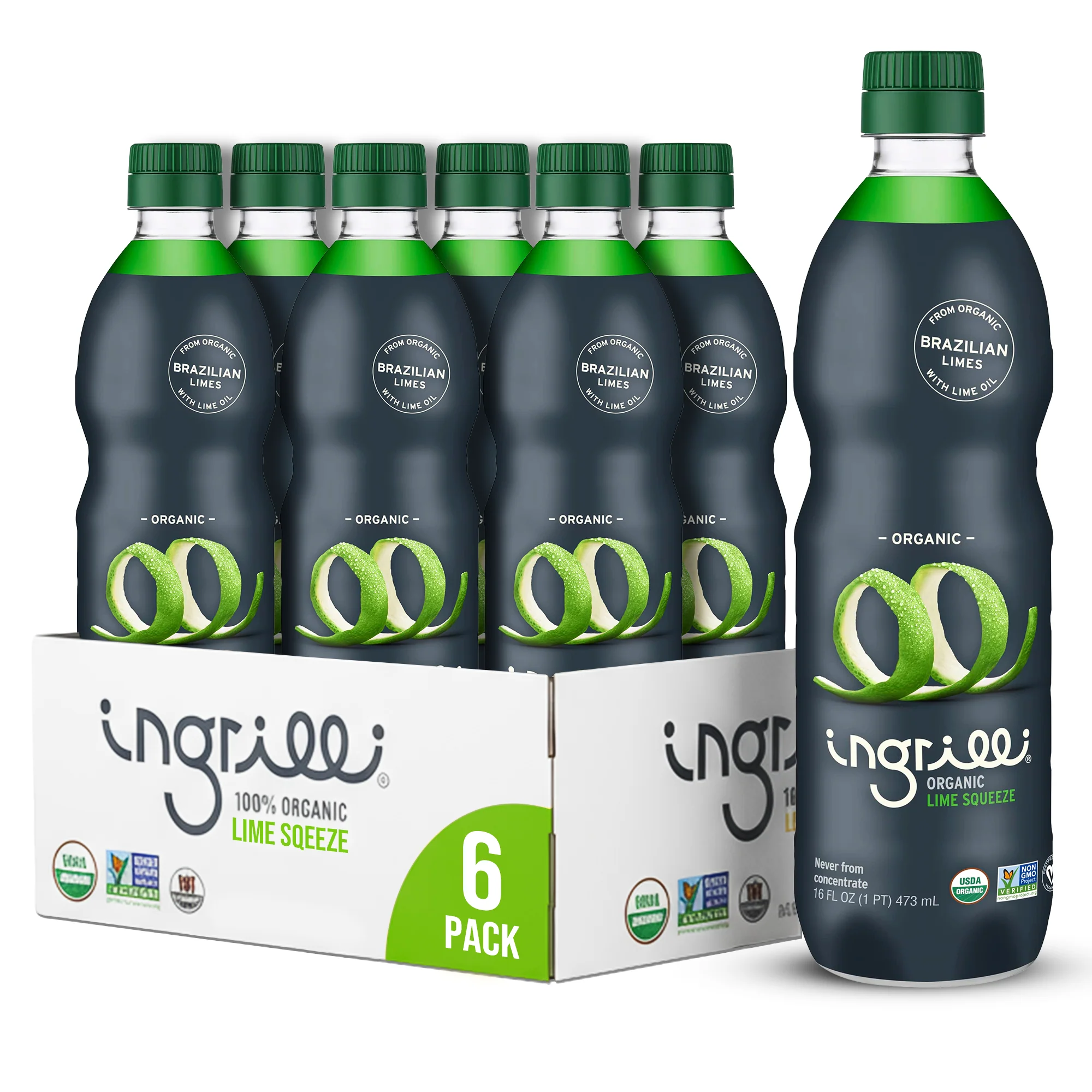 Ingrilli Organic Lime Squeeze, 16 Fl Oz - Multi Pack EXPIRES MARCH 2026 - Image 4