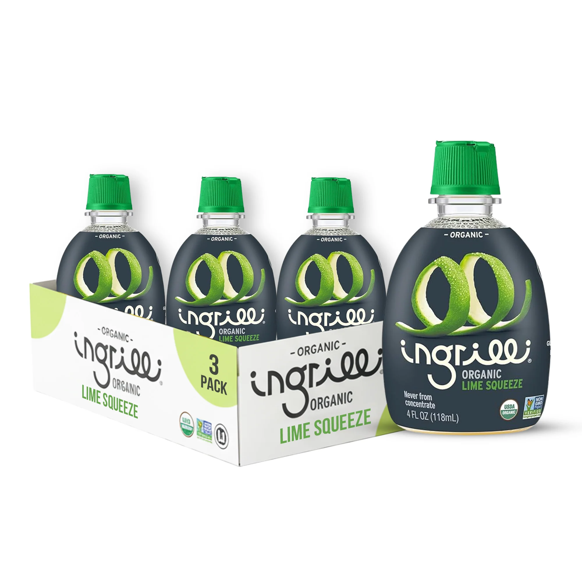 Ingrilli Organic Lime Squeeze, 4 Fl Oz - Multi Pack - Image 4