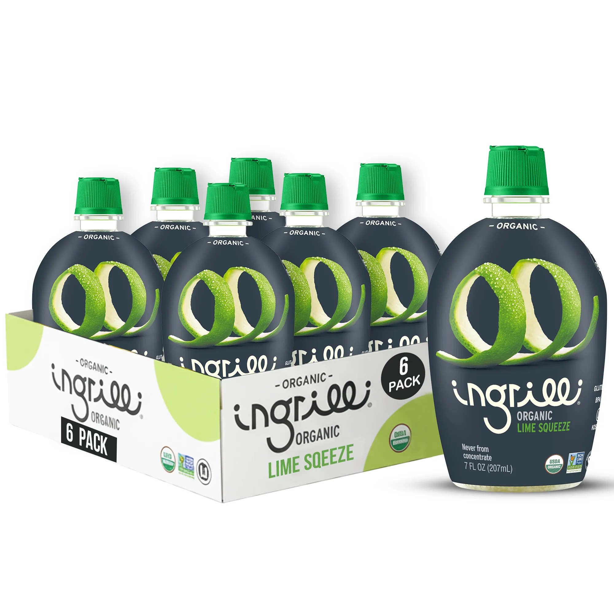 Ingrilli Organic Lime Squeeze, 7 Fl Oz - Multi Pack - Image 4