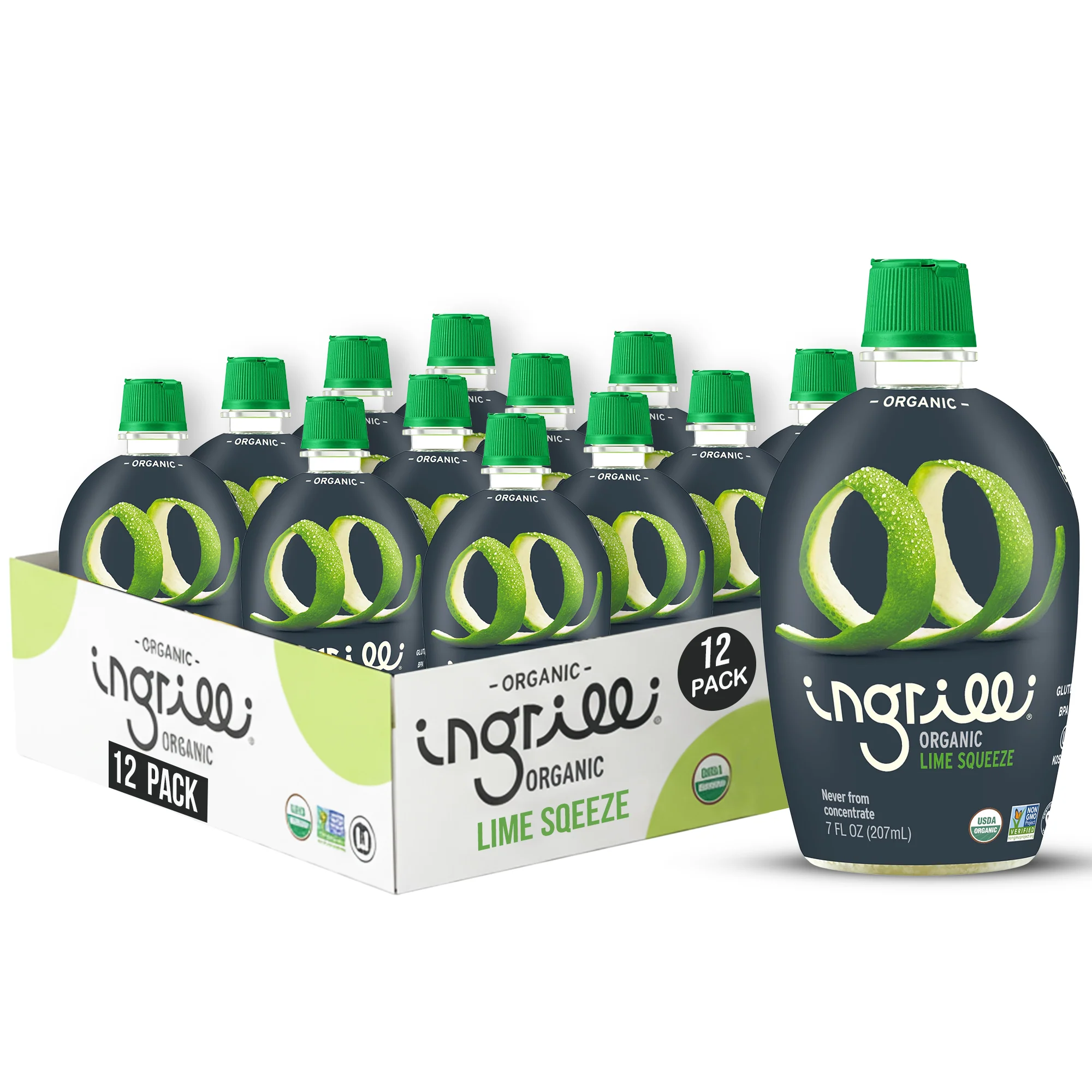 Ingrilli Organic Lime Squeeze, 7 Fl Oz - Multi Pack - Image 5