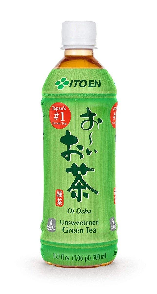 Ito En Tea, Oi Ocha Green Tea, Unsweetened, 16.9oz (Pack of 12)