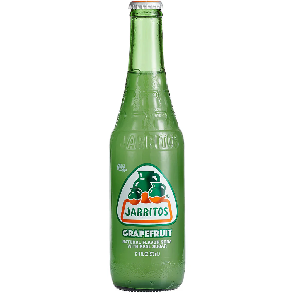 Jarritos Natural Flavored Soda, Grapefruit, 12oz - Multi-Pack
