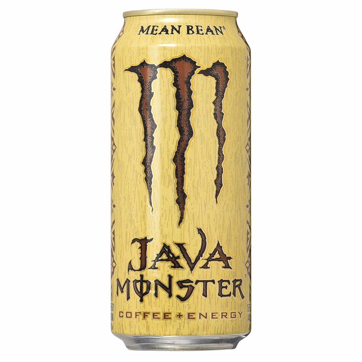 Monster Java Mean Bean Energy Drink 15 oz Cans (12 Pack)