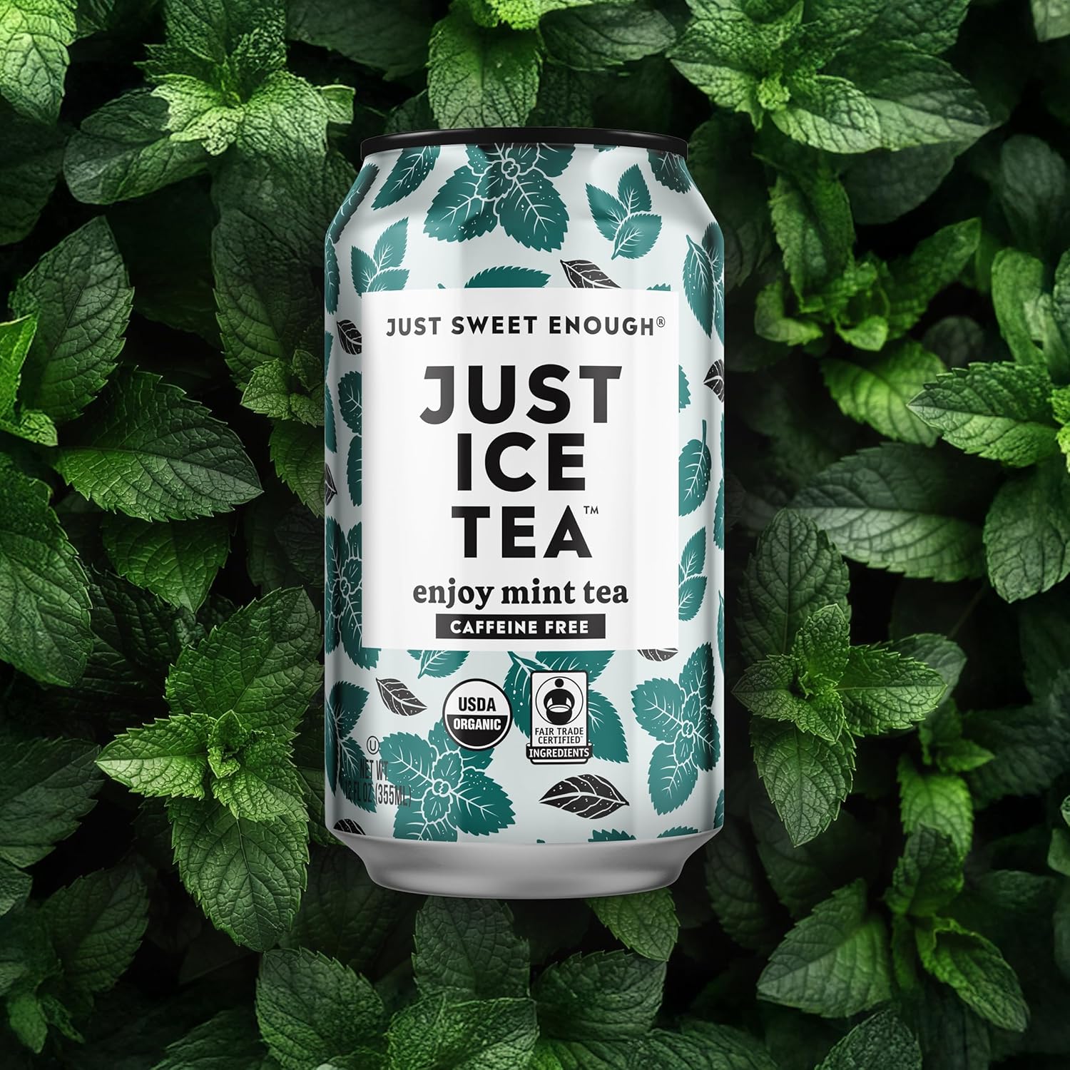 Just Ice Tea, Enjoy Mint Tea, 12oz (Pack of 12) - Image 5