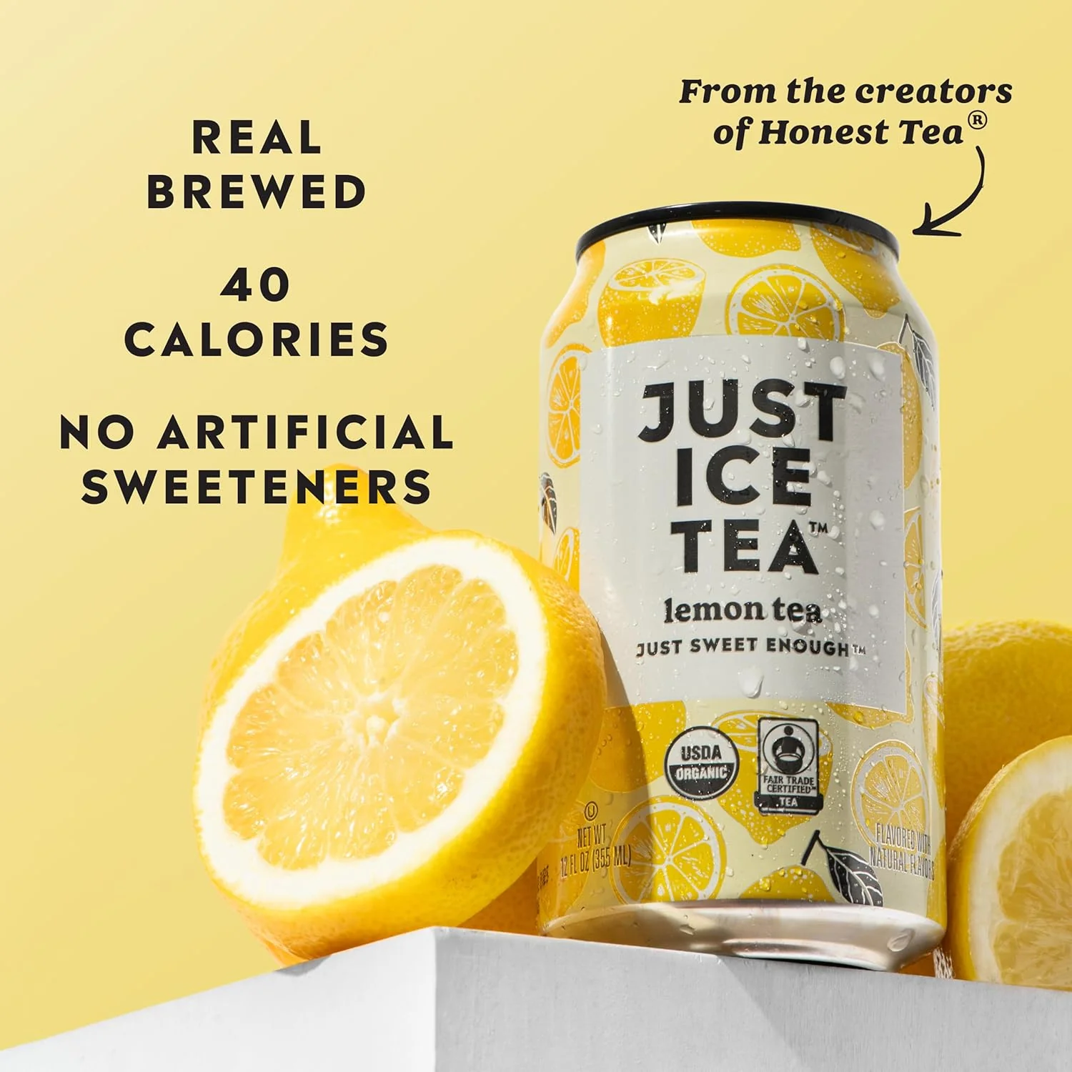 Just Ice Tea, Lemon Tea, 12oz (Pack of 12) - Image 4