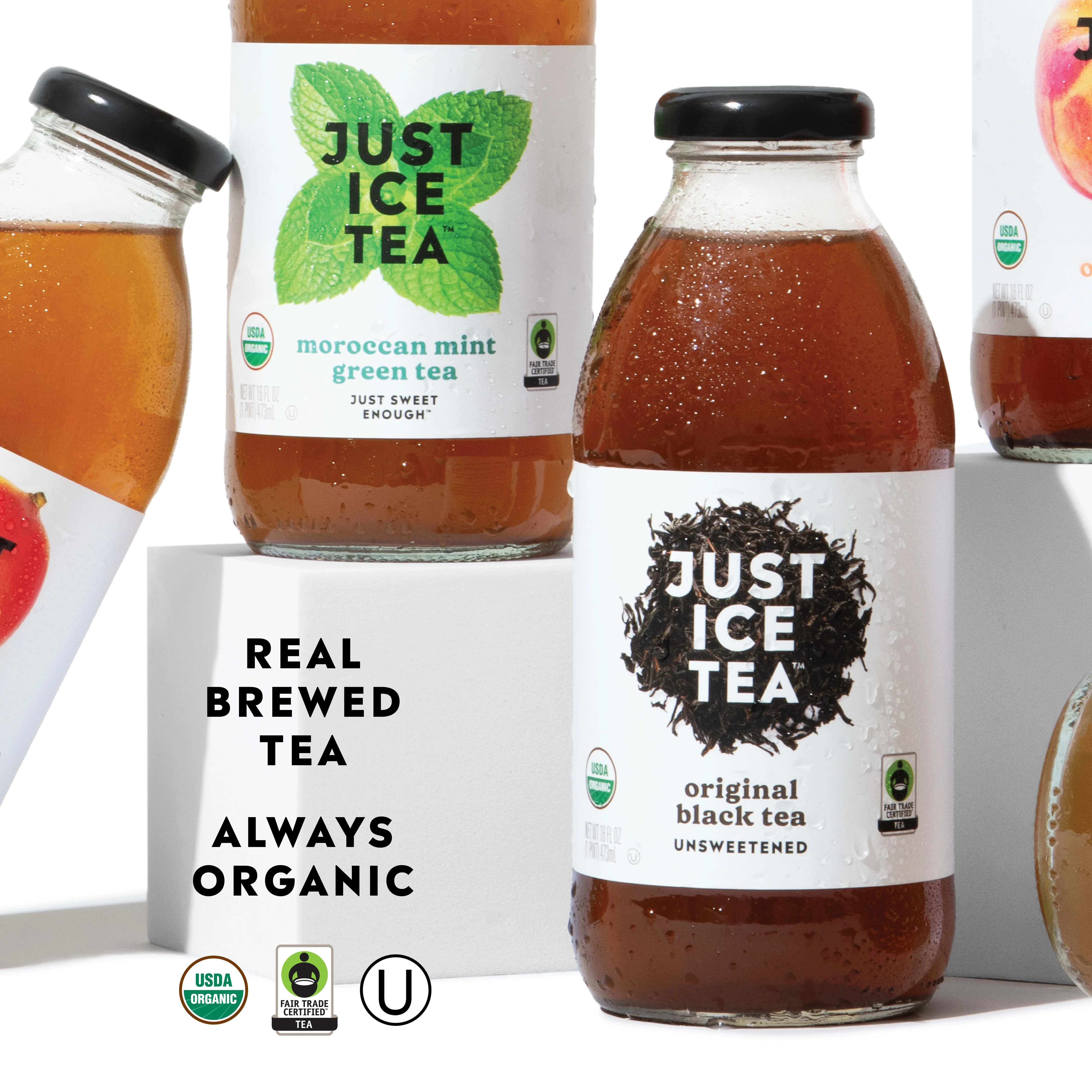 Just Ice Tea, Original Black Tea, 16oz (Pack of 12) - Image 5