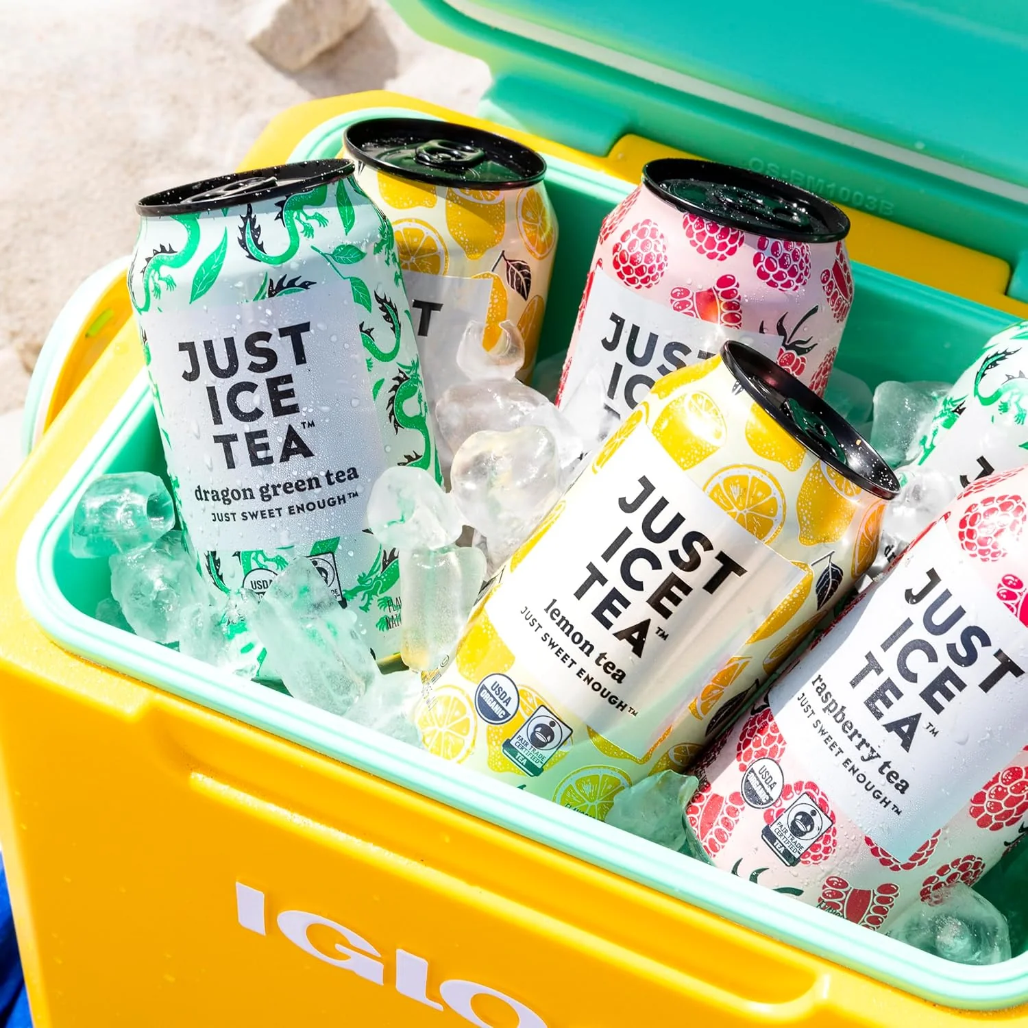 Just Ice Tea, Raspberry Tea, 12oz (Pack of 12) - Image 7
