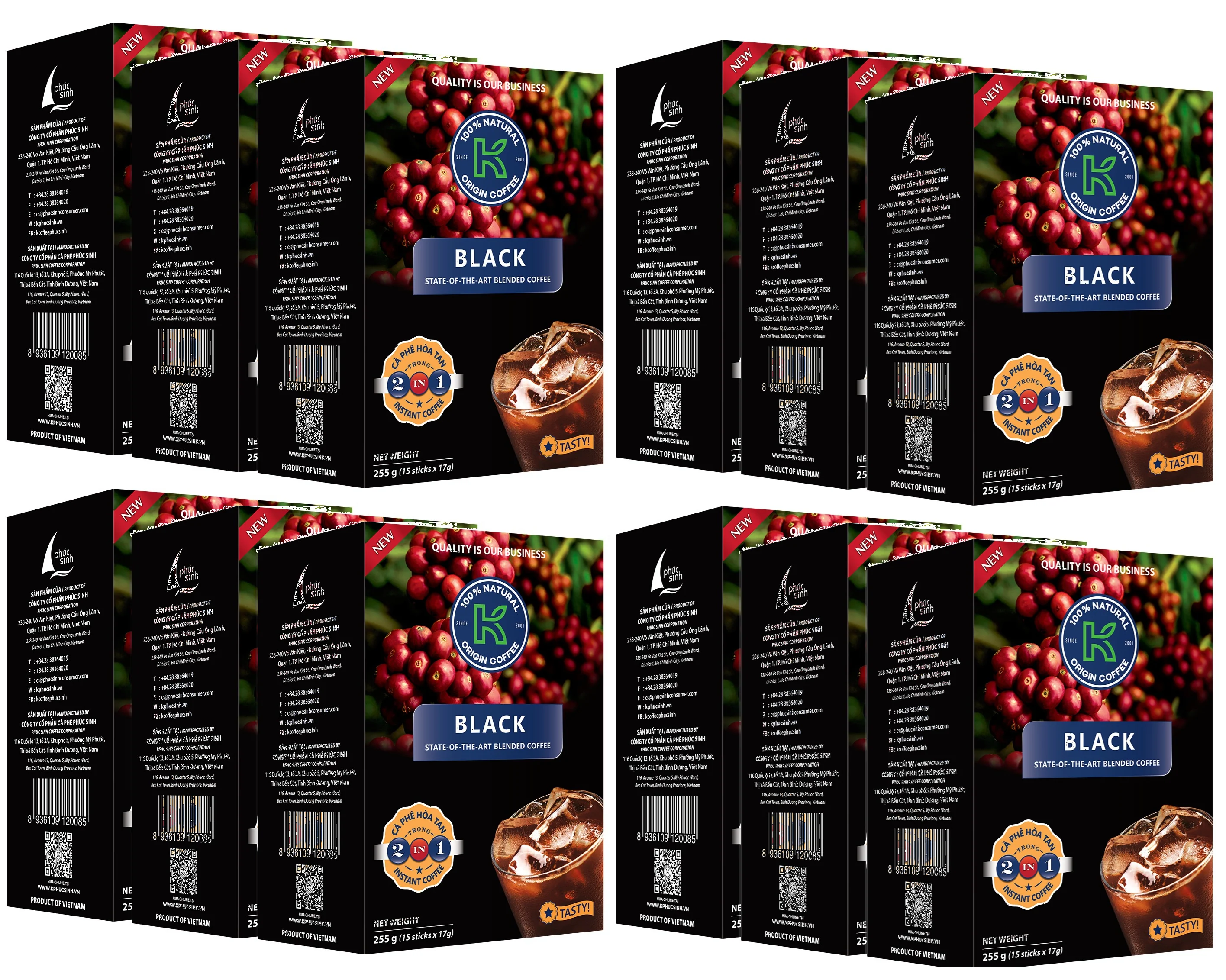 K Origin Delight Instant Coffee, 2-in-1, 255g - Multi-Pack - Image 5