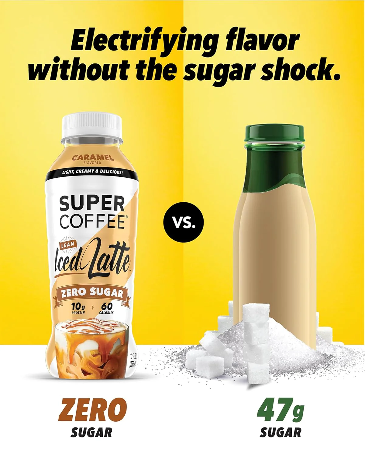 Super Coffee, Caramel Latte, 12oz (Pack of 12) - Image 5