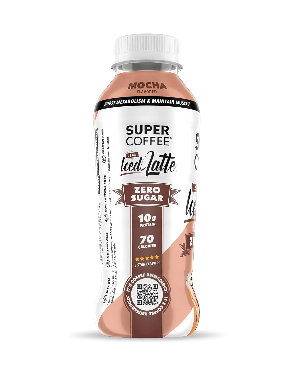 Super Coffee, Mocha Latte, 12oz (Pack of 12) - Image 3