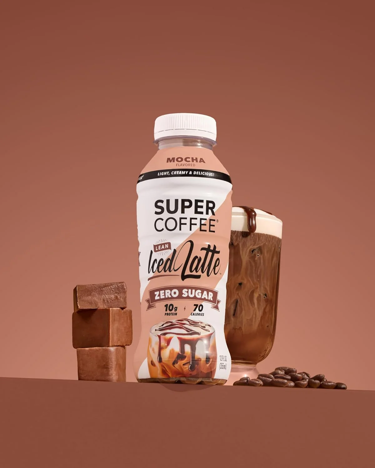 Super Coffee, Mocha Latte, 12oz (Pack of 12) - Image 4