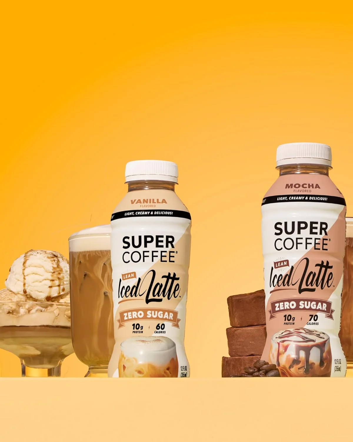 Super Coffee, Vanilla Latte, 12oz (Pack of 12) - Image 7