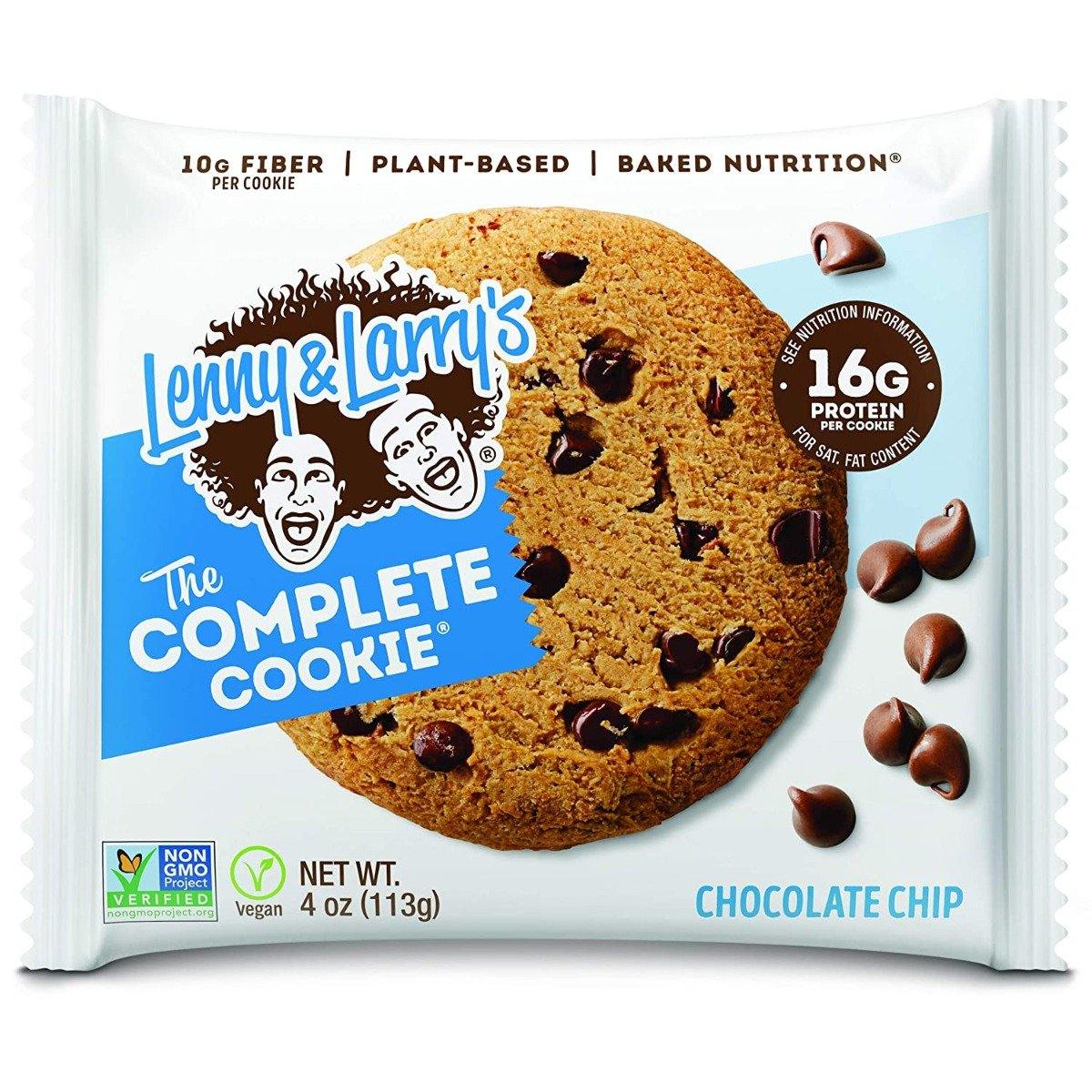 Lenny & Larry's The Complete Cookie, Chocolate Chip, 4oz (Pack of 12)