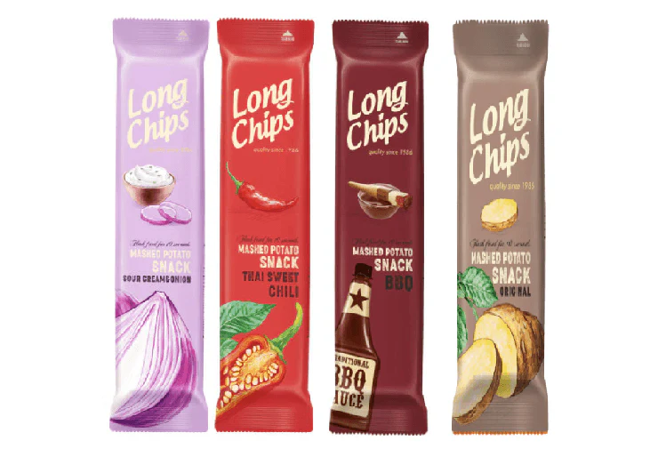 Long Chips, Variety Pack , 2.5 oz (Pack of 4)