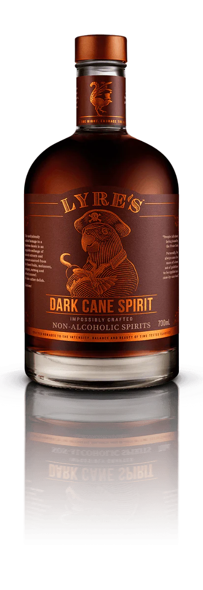 Lyre's Non-Alcoholic Spirit Dark Cane Spirit 23.7 Fl Oz (Pack of 1)