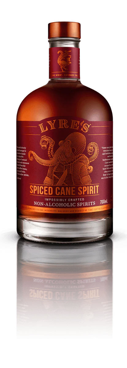Lyre's Non-Alcoholic Spirit Spiced Cane Spirit 23.7 Fl Oz (Pack of 1)