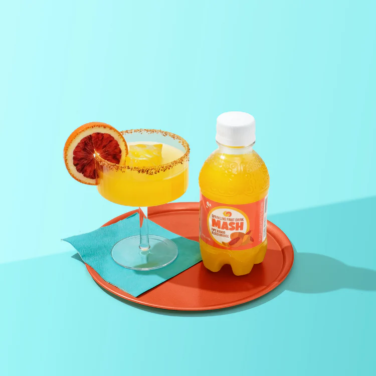 Mash Sparkling Fruit Drink, Mango Blood Orange, 16oz (Pack of 12) - Image 3